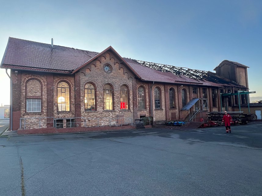 Gro&szlig;brand in Bleicherode