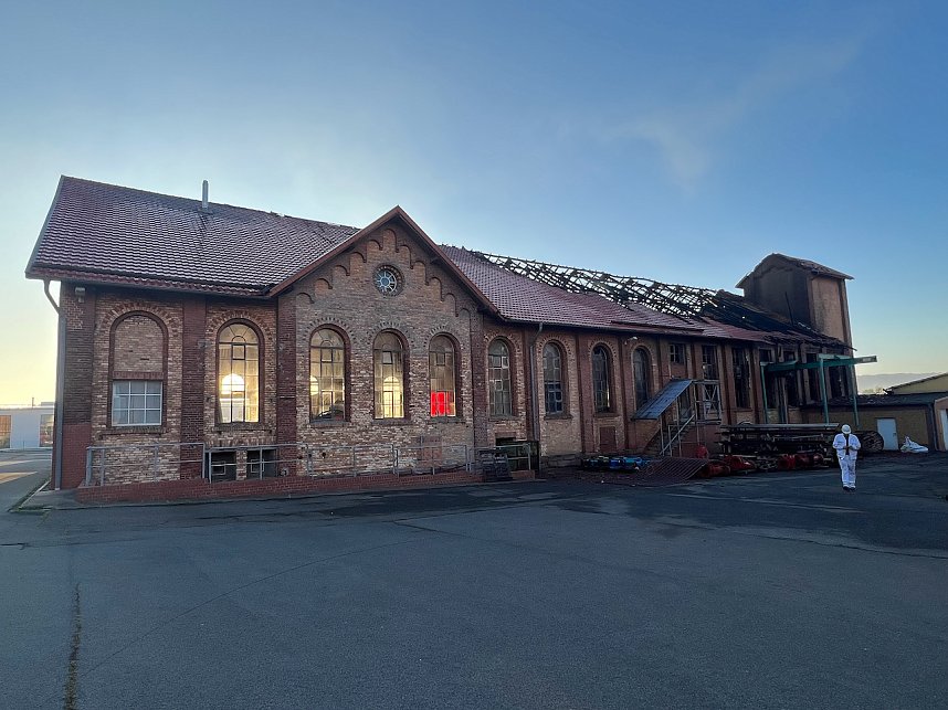 Gro&szlig;brand in Bleicherode