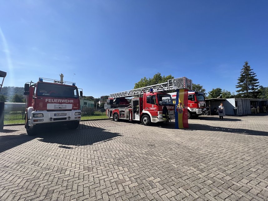 Wipperregatter zum 140-j&auml;hrigen Jubil&auml;um der Feuerwehr Sondershausen-Mitte