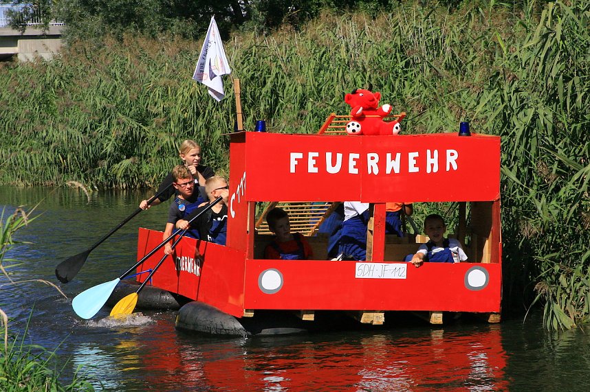 Wipperregatter zum 140-j&auml;hrigen Jubil&auml;um der Feuerwehr Sondershausen-Mitte