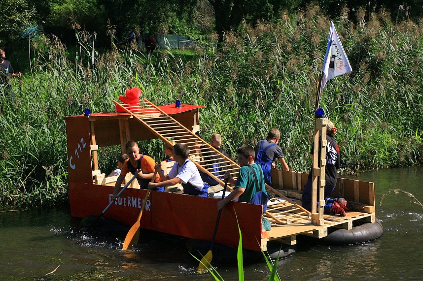 Wipperregatter zum 140-j&auml;hrigen Jubil&auml;um der Feuerwehr Sondershausen-Mitte