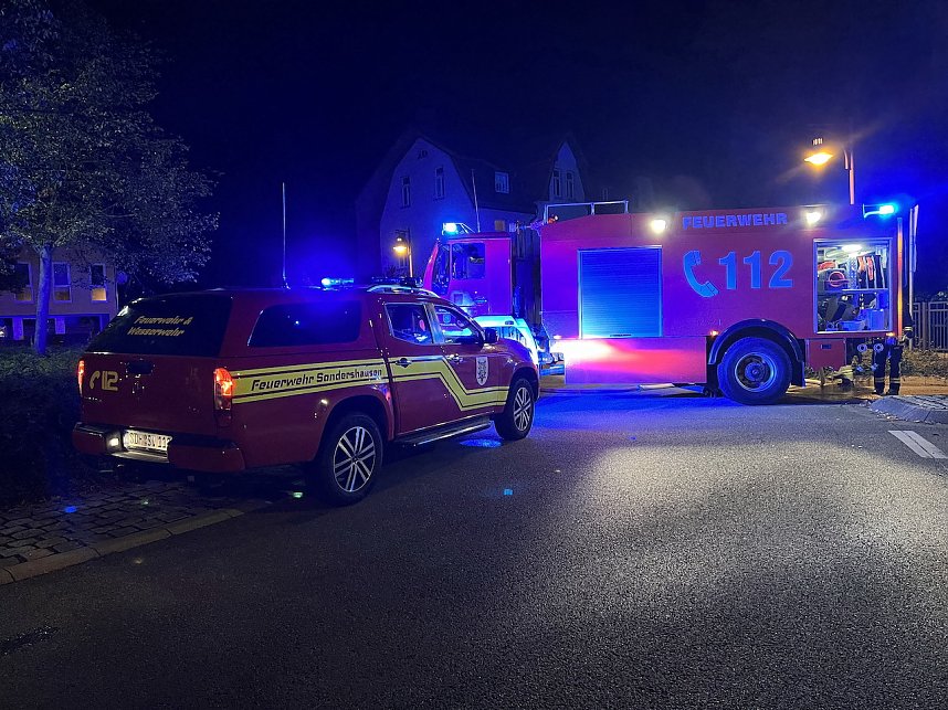 Brand in Sondershausen