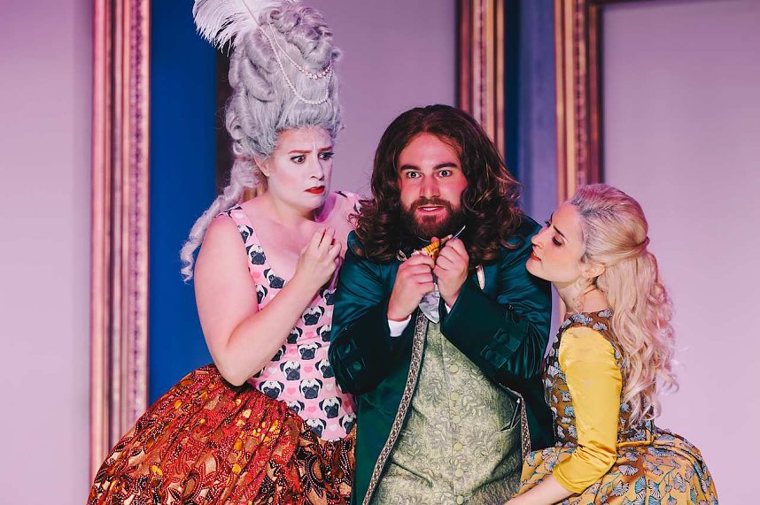 Szenenfoto aus "Die Hochzeit des Figaro"