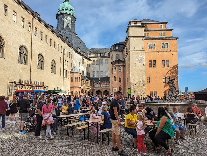 Ausgelassene Stimmung herrschte beim Kinder- und Jugendfestival in Sondershausen