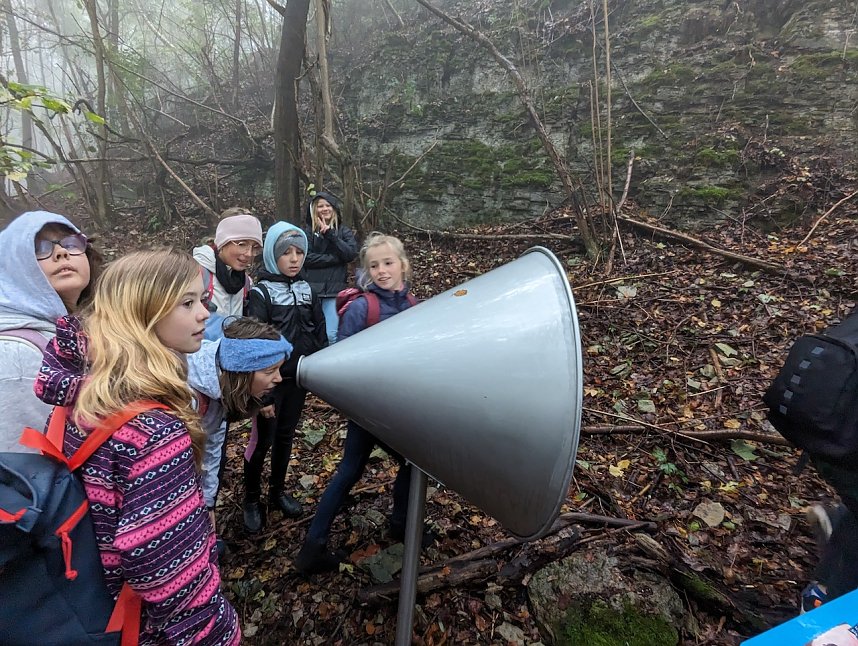 Der Frauenberg-Trai (Sondershausen) ist ein Familienerlebniswanderweg mit sieben verschiedene Erlebnisstationen