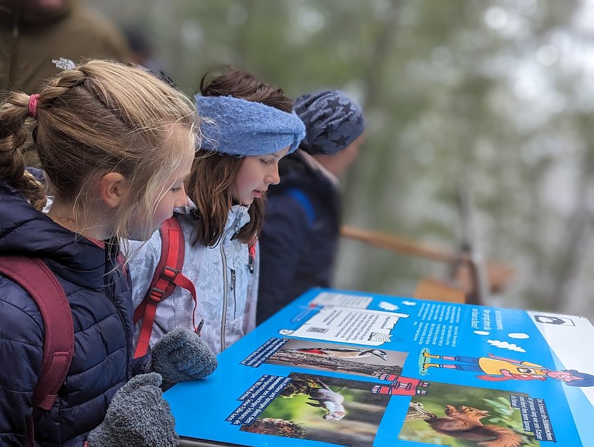 Der Frauenberg-Trai (Sondershausen) ist ein Familienerlebniswanderweg mit sieben verschiedene Erlebnisstationen