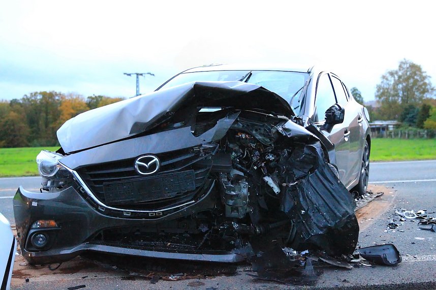 Unfall bei Gro&szlig;furra