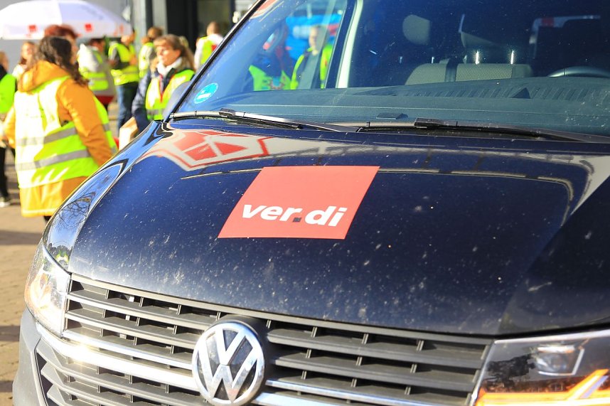 Arbeitskampf bei Kaufland in Sondershausen