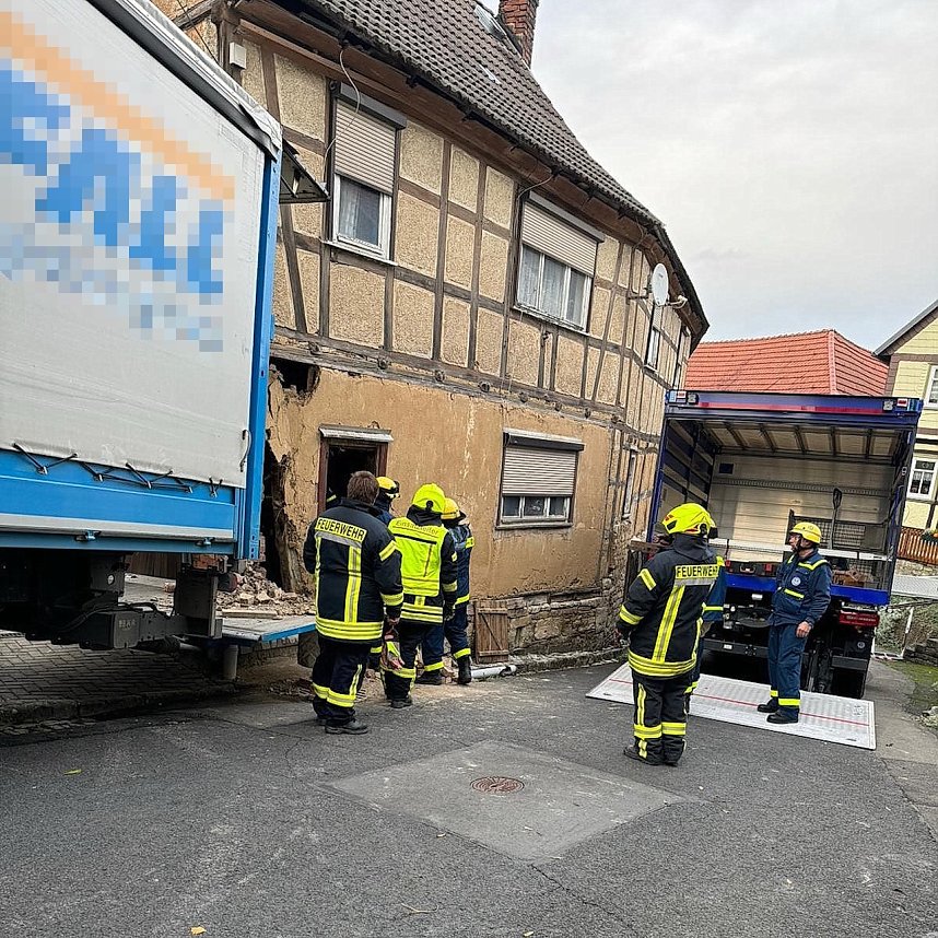 Unfall in Holzthaleben