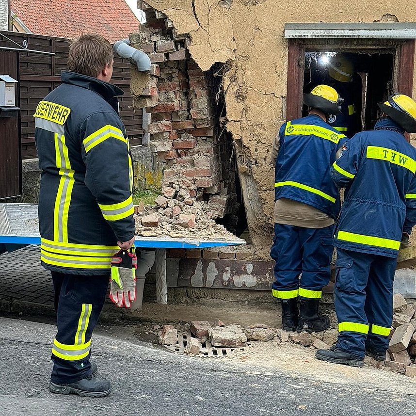 Unfall in Holzthaleben