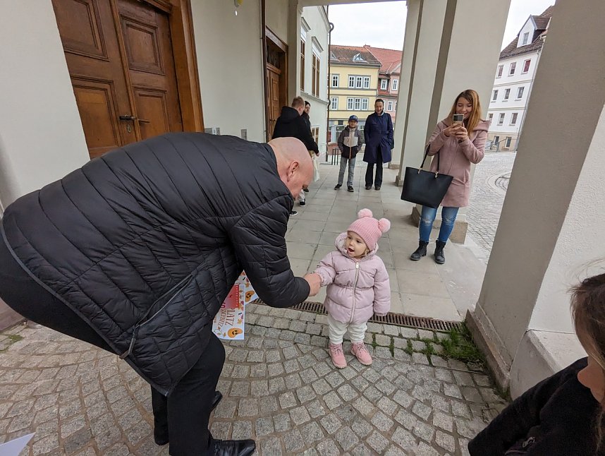 Gewinnerinnen des K&uuml;rbisschnitzwettbewerb in Sondershausen wurden ausgezeichnet