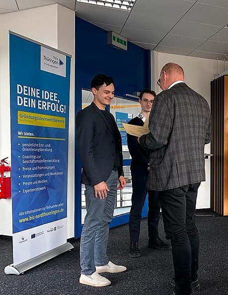 Pitch- und Pr&auml;mierungsveranstaltung im BIC in Sondershausen