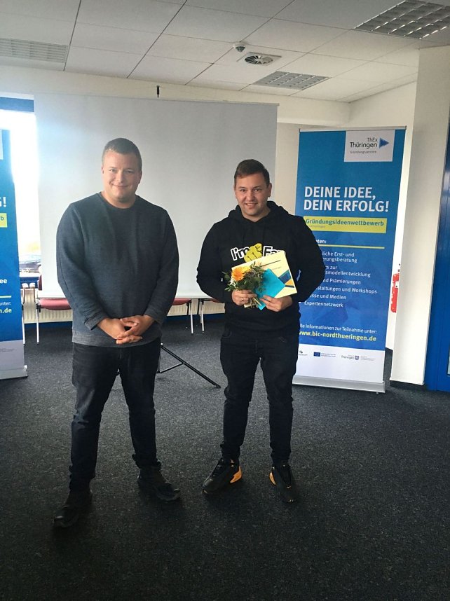 Pitch- und Pr&auml;mierungsveranstaltung im BIC in Sondershausen