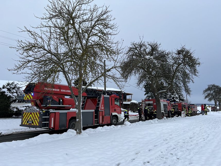 Garagenbrand in Thalebra