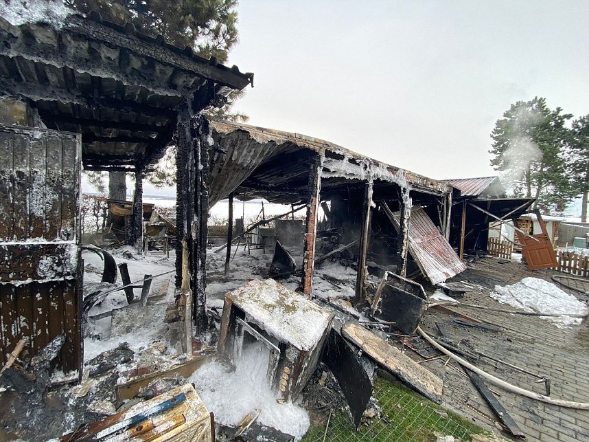 Garagenbrand in Thalebra