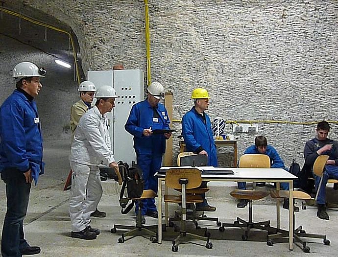 Zwischenpr&uuml;fung Unter Tage