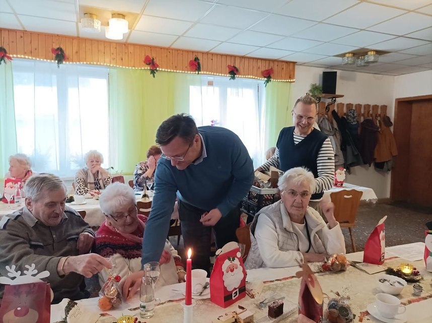 Weihnachtsfeier bei der WG 4 der VS in Sondershausen