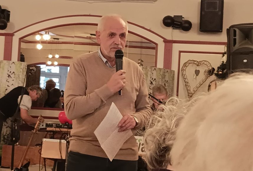 IG BCE Sondershausen im Schnitzelhaus in Bad Sachsa. Foto Dieter Hopfe (Vorsitzender der Ortsgruppe)