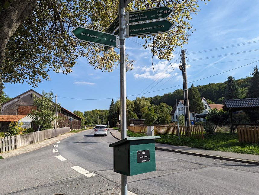 Kleinster Ortsteil, Viel zu erleben: Strau&szlig;berg 