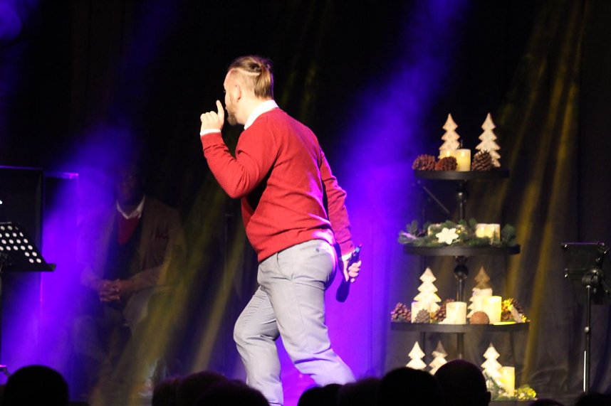 Weihnachtskonzert im Stocksen in Sondershausen mit dem Tenortrio Fellas