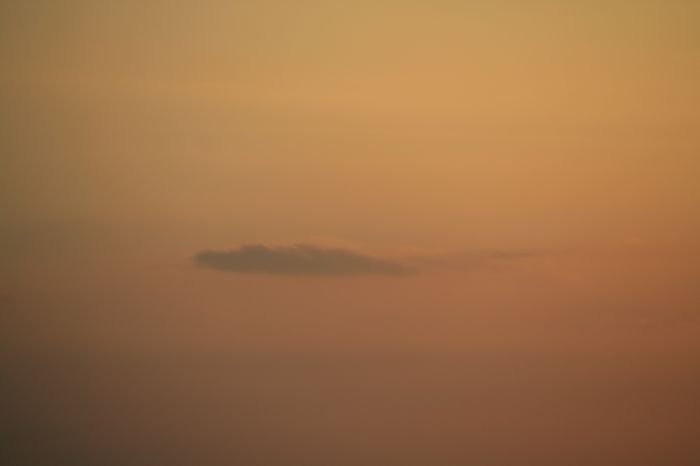 Sonnenuntergang - fotografiert vom Hainer Berg