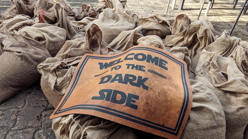 Wassermassen in Windehausen, Dezember 2023