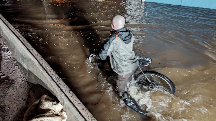 Land unter in Windehausen - Dezember 2023