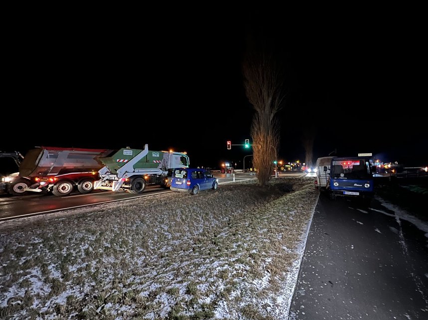 Bauernprotest bei Bleicherode