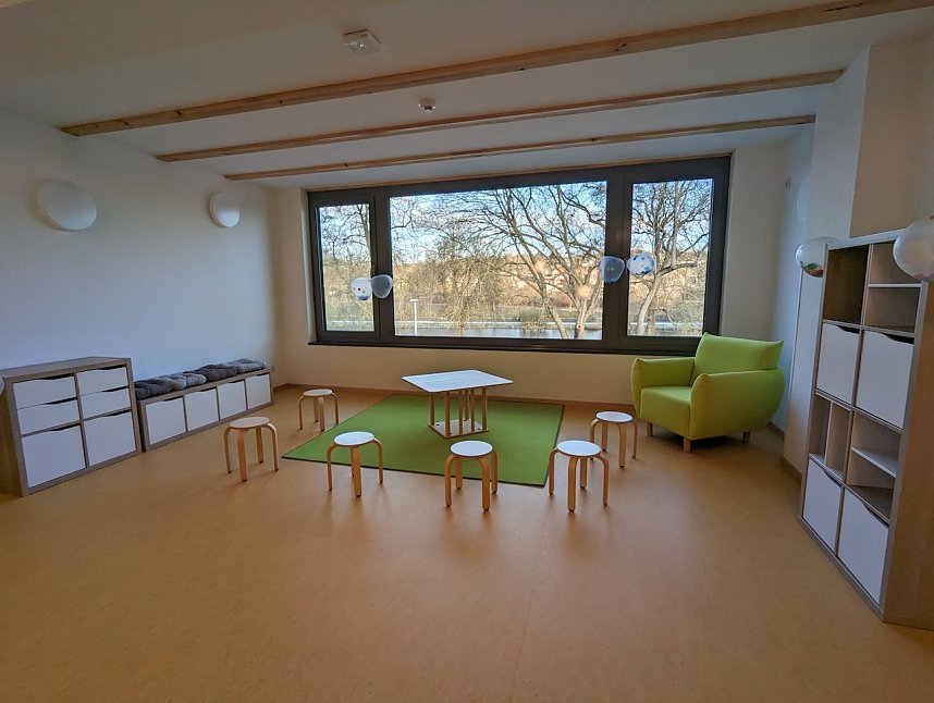 Erster Tag in der Kita Schlossparkspatzen