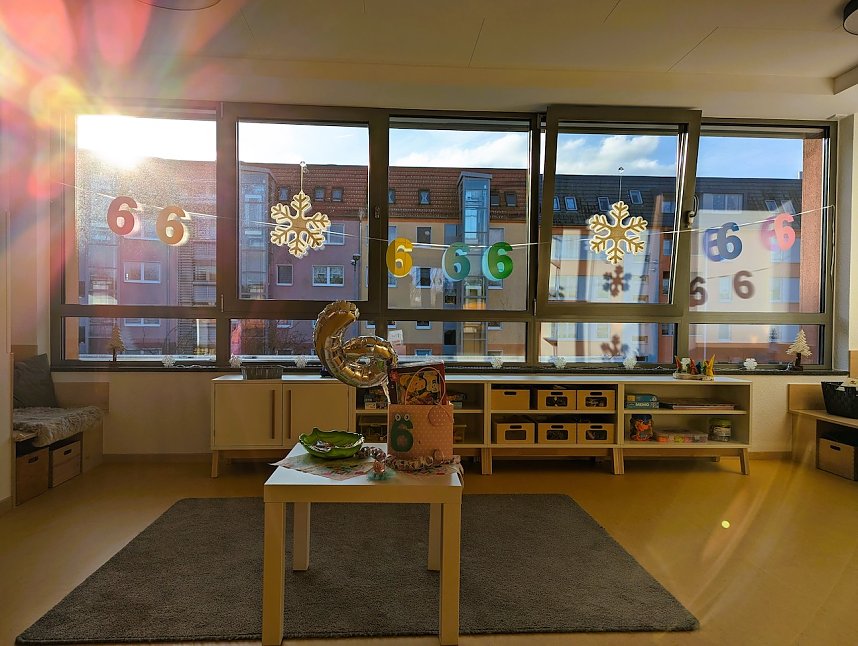 Erster Tag in der Kita Schlossparkspatzen