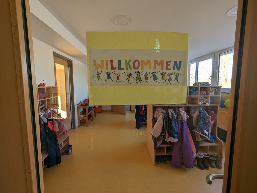 Erster Tag in der Kita Schlossparkspatzen