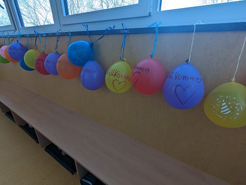 Erster Tag in der Kita Schlossparkspatzen