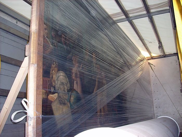 Ankunft Stade-Gem&auml;lde