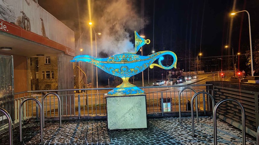 Peter Blei unterwegs in magischen Lichterwelten