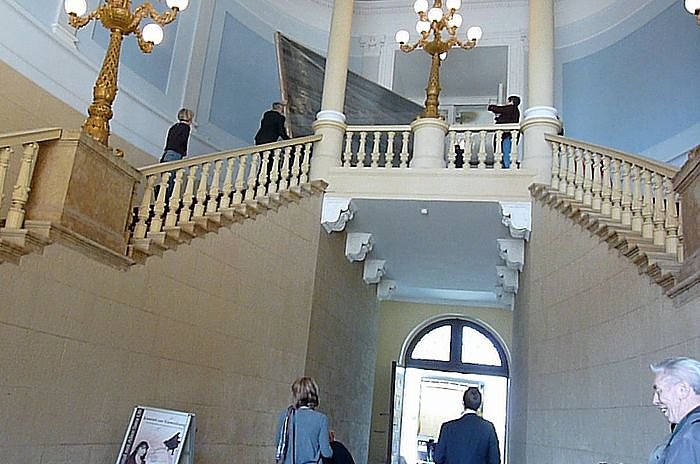 Ankunft Stade-Gem&auml;lde