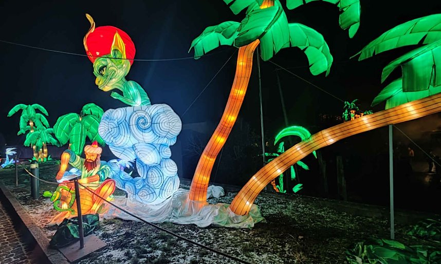 Peter Blei unterwegs in magischen Lichterwelten