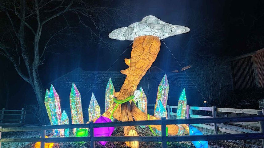 Peter Blei unterwegs in magischen Lichterwelten