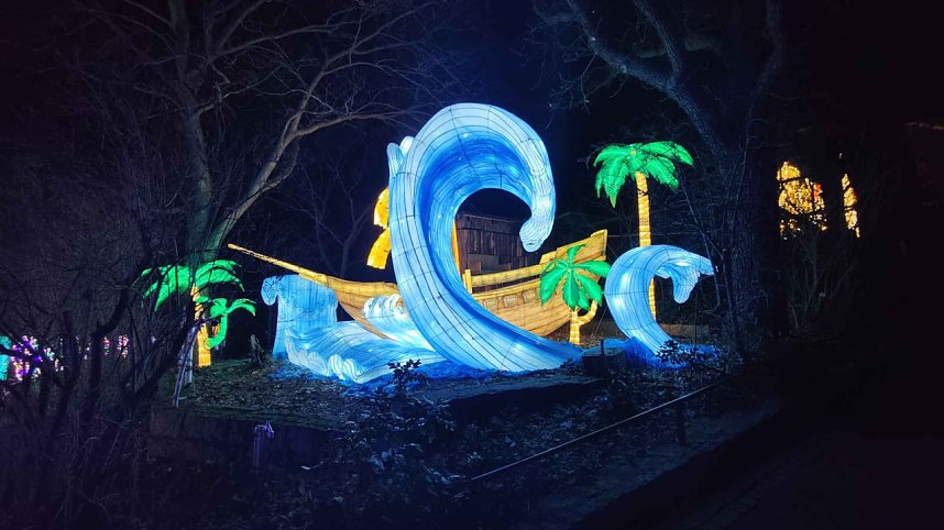 Peter Blei unterwegs in magischen Lichterwelten