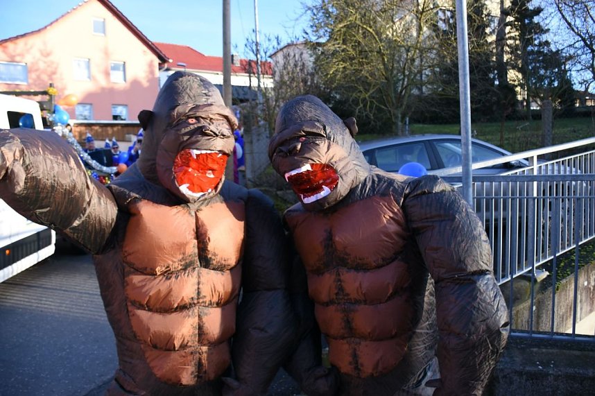 Karnevalsumzug in Leinbach