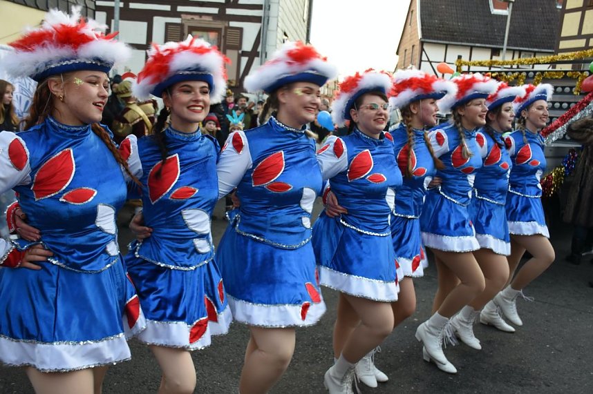 Karnevalsumzug in Leinbach