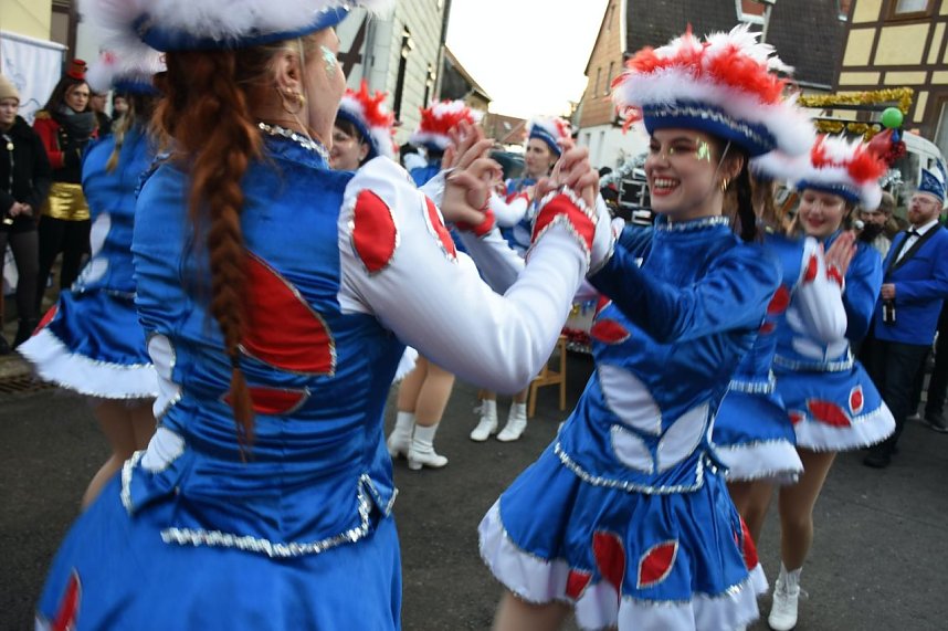 Karnevalsumzug in Leinbach