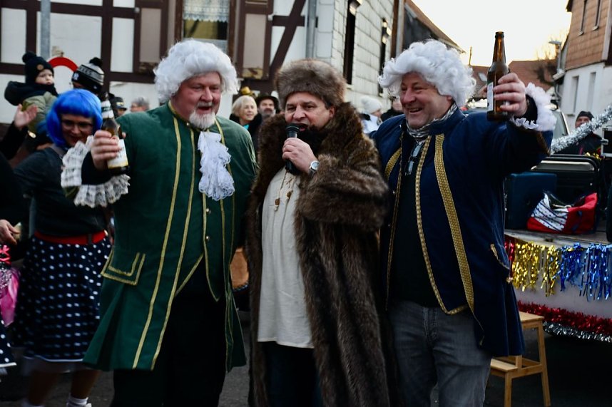 Karnevalsumzug in Leinbach