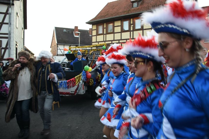 Karnevalsumzug in Leinbach