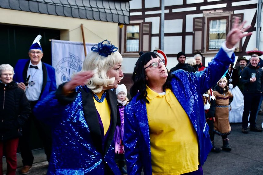 Karnevalsumzug in Leinbach