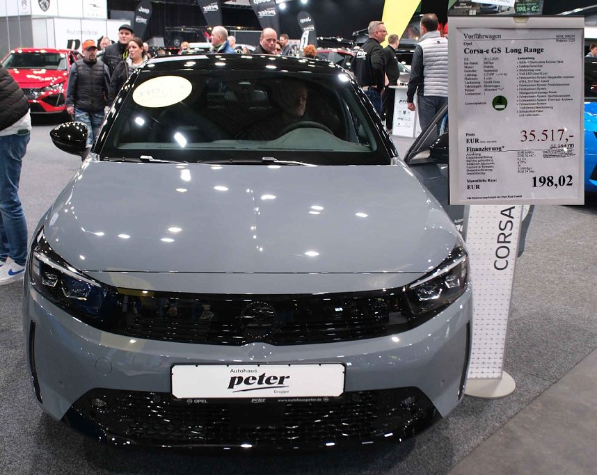 Peter Blei unterwegs auf der Automesse Erfurt