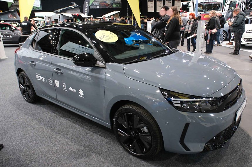 Peter Blei unterwegs auf der Automesse Erfurt