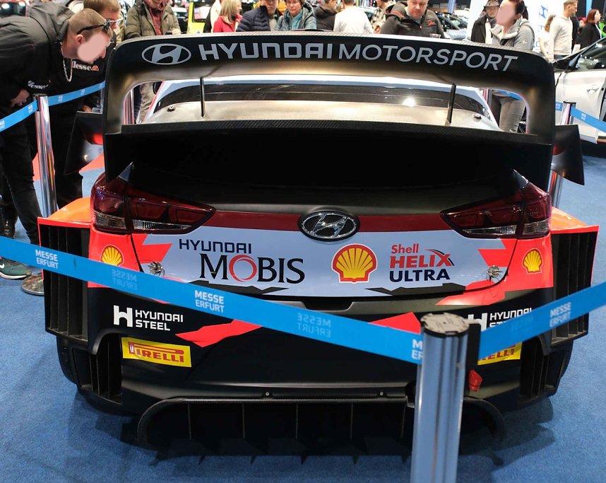 Peter Blei unterwegs auf der Automesse Erfurt