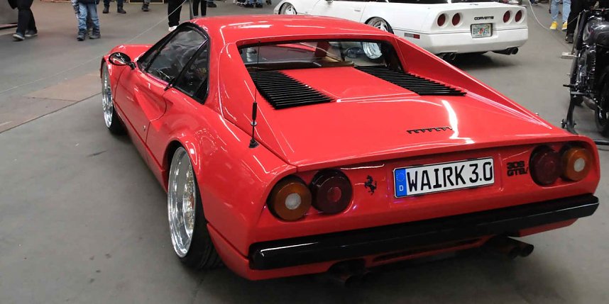 Peter Blei unterwegs auf der Automesse Erfurt