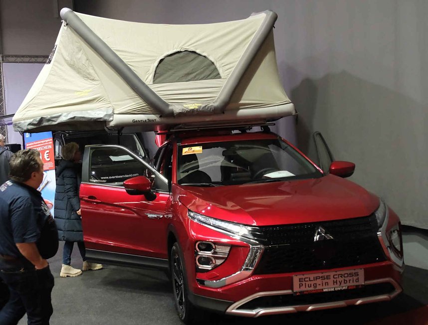 Peter Blei unterwegs auf der Automesse Erfurt