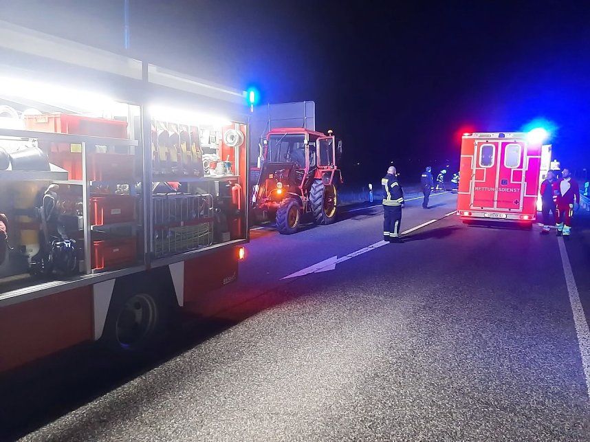 Mercedes trifft auf Traktor